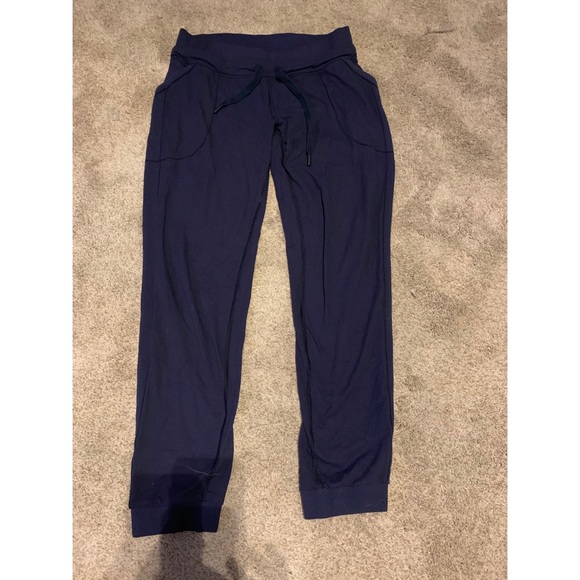 lululemon athletica Pants - Navy blue Lulu Lemon jogger pants 37in length
